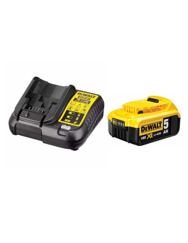 DeWALT Power Set (1 x 18V 5,0 Ah + DCB107)
