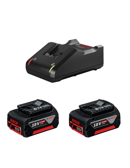 BOSCH Power Set (2 x 18V 5,0 Ah + GAL18V-40)