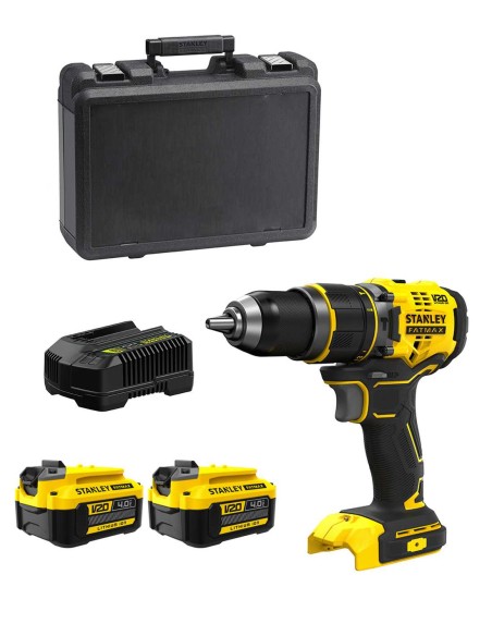 Perceuse à Percussion STANLEY FatMax SFMCD721M2K (2 x 4,0 Ah +