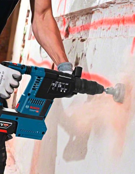 Hammer Drill BOSCH GBH 18V-26F (2 x 5,0 Ah + GAL1880CV + L-Boxx