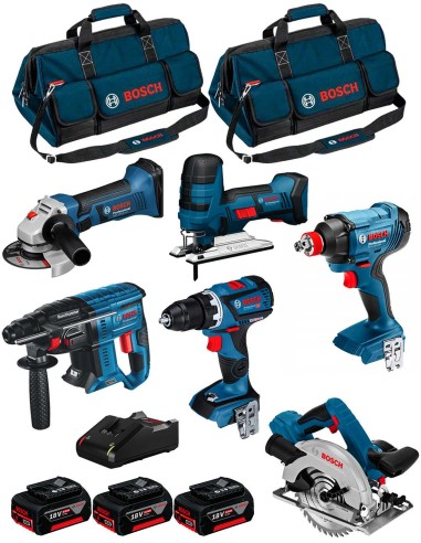 BOSCH Kit 18V BK602BAG (GDX 18V-180+GBH 18V-21+GKS 18V-57+GST