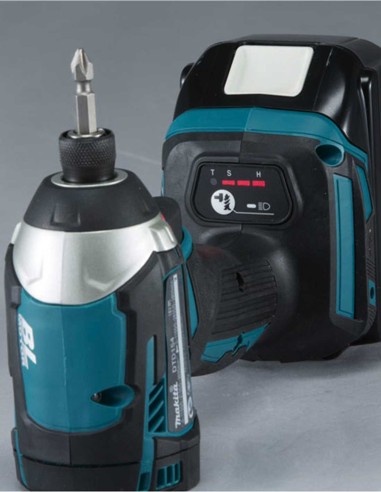 Impact Driver MAKITA DTD154RTJ1 (1 x 5,0 Ah + DC18RC + MAKPAC 2)