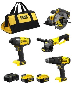 STANLEY FatMax Kit SFMCK469M2 (SFMCD711 + SFMCF800 + SFMCG400 +