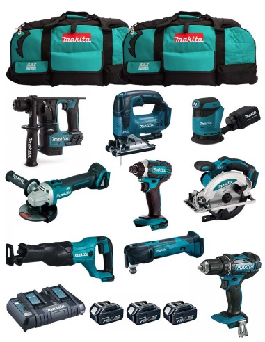 MAKITA Kit MK901 (DDF482 + DHR171 + DGA504 + DTD152 + DJV182 +