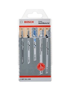 Set mit 15 Stichsägeblatt multi material BOSCH (2 607 011 438)