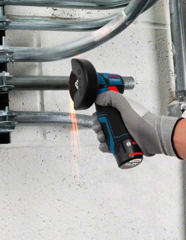 Angle Grinder BOSCH GWS 12V-76 (2 x 6,0 Ah + GAL12V-40 + L-Boxx