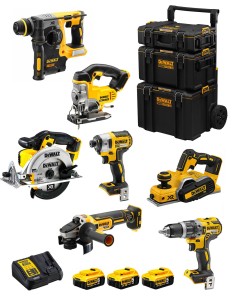 DeWALT Kit DWK700 (DCD796 + DCH273 + DCG405 + DCF887 + DCS331 +