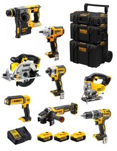 DeWALT Kit DWK800 (DCD796 + DCH273 + DCG405 + DCF887 + DCF894 +