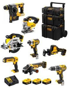 DeWALT Kit DWK804 (DCD796 + DCH273 + DCG405 + DCF887 + DCS331 +