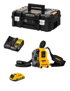 Aspirapolvere DeWALT DWH161D1T-7 (1 x 2,0 Ah + DCB107 + TSTAK