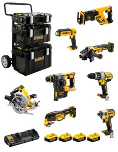 DeWALT Kit DCK853P4 (DCD996 +DCF887 +DCS570 +DCS367 +DCS355