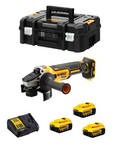 Mini-Grinder DeWALT DCG405P3 (3 x 5,0 h + DCB115 + TSTAK II)