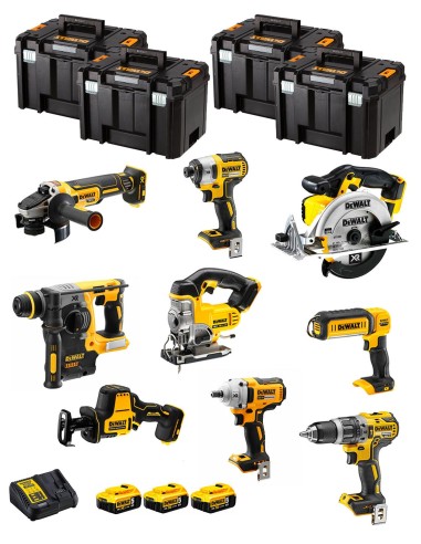 DeWALT Kit DWK900T (DCD796 + DCH273 + DCG405 + DCF887 + DCF894