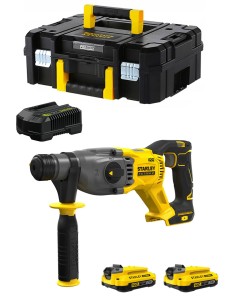 Kombihammer STANLEY FatMax SFMCH900D2T (2 x 2,0 Ah + Ladegerät