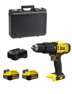 Taladro Percutor STANLEY FatMax SFMCD711M2K (2 x 4,0 Ah +