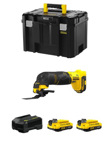 Outil Multifonction STANLEY FatMax SFMCE500D2T (2 x 2,0 Ah +