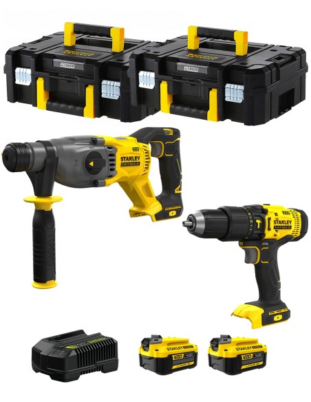 STANLEY FatMax Kit SVK201 (SFMCH900 + SFMCD711 + 2 x 4,0 Ah +