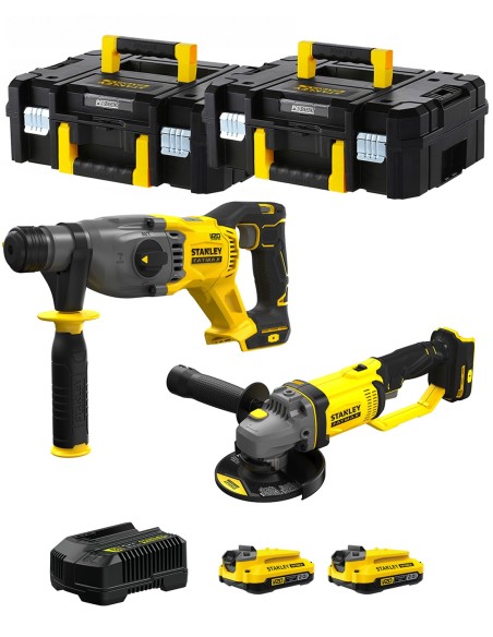 STANLEY FatMax Kit SVK202 (SFMCH900 + SFMCG400 + 2 x 2,0 Ah +