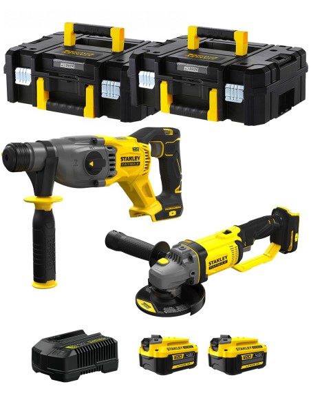 STANLEY FatMax Kit SVK203 (SFMCH900 + SFMCG400 + 2 x 4,0 Ah +