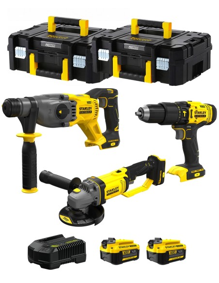 STANLEY FatMax Kit SVK301 (SFMCH900 + SFMCG400 + SFMCD711 + 2 x