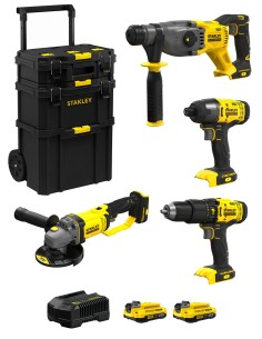 STANLEY FatMax Kit SVK400 (SFMCH900 + SFMCG400 + SFMCD711 +