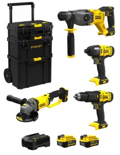 STANLEY FatMax Kit SVK401 (SFMCH900 + SFMCG400 + SFMCD711 +