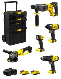 STANLEY FatMax Kit SVK500 (SFMCH900 + SFMCG400 + SFMCD711 +