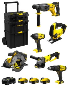 STANLEY FatMax Kit SVK601 (SFMCH900 + SFMCG400 + SFMCD711 +