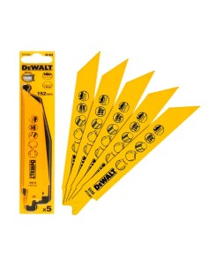 Set mit 5 Kobaltsägeblätter schneiden Metall für Säbelsäge
