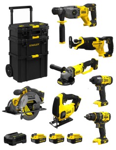 STANLEY FatMax Kit SVK705 (SFMCH900 + SFMCG400 + SFMCD711 +
