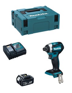 Impact Driver MAKITA DTD154RTJ1 (1 x 5,0 Ah + DC18RC + MAKPAC 2)