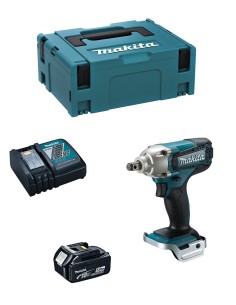 Clé à Chocs MAKITA DTW190RTJ1 (1 x 5,0 Ah + DC18RC + MAKPAC 2)