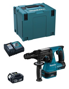 Hammer MAKITA DHR243RTJ1 (1 x 5,0 Ah + DC18RC + MAKPAC 4)