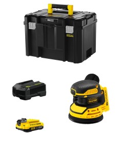 Exzenterschleifer STANLEY FatMax SFMCW220D1T (1 x 2,0 Ah +