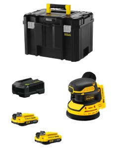 Levigatrice Roto-orbitale STANLEY FatMax SFMCW220D2T (2 x 2,0