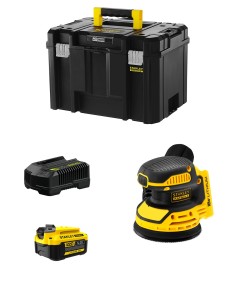 Exzenterschleifer STANLEY FatMax SFMCW220M1T (1 x 4,0 Ah +