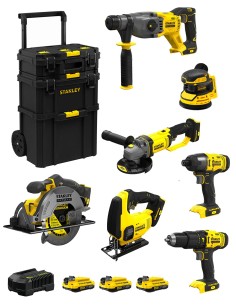 STANLEY FatMax Kit SVK706 (SFMCH900 + SFMCG400 + SFMCD711 +