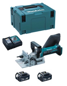 Engalletadora MAKITA DPJ180RTJ (2 x 5,0 Ah + DC18RC + MAKPAC 3)