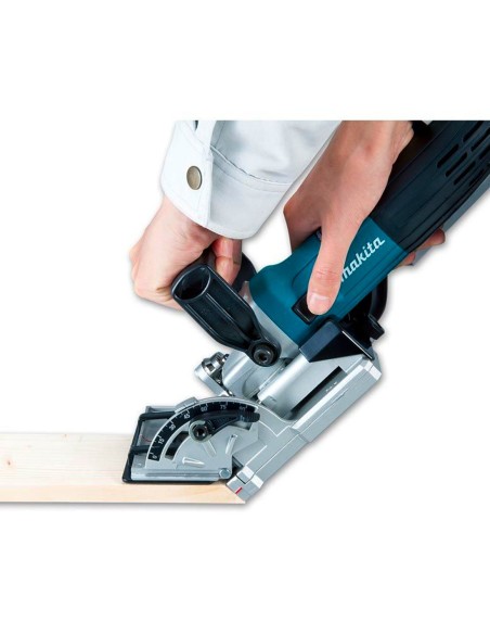 Lamelleuse MAKITA DPJ180RTJ (2 x 5,0 Ah + DC18RC + MAKPAC 3)