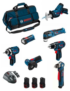 BOSCH Kit BMKB7-28CD3 (GSR 12V-15+GDR 12V-105+GWB 12V-10+GWS