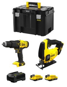 STANLEY FatMax Kit SVK204 (SFMCD711 + SFMCS600 + 2 x 2,0 Ah +