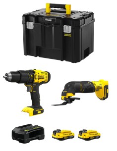 STANLEY FatMax Kit SVK206 (SFMCD711 + SFMCE500 + 2 x 2,0 Ah +
