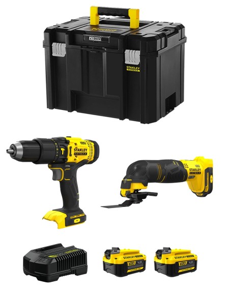 STANLEY FatMax Kit SVK207 (SFMCD711 + SFMCE500 + 2 x 4,0 Ah +