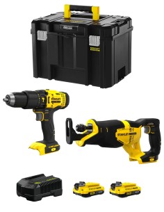 STANLEY FatMax Kit SVK208 (SFMCD711 + SFMCS300 + 2 x 2,0 Ah +