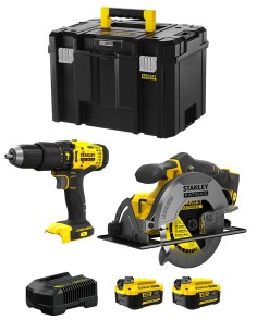 STANLEY FatMax Kit SVK211 (SFMCD711 + SFMCS500 + 2 x 4,0 Ah +