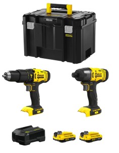 STANLEY FatMax Kit SVK214 (SFMCD711 + SFMCF800 + 2 x 2,0 Ah +