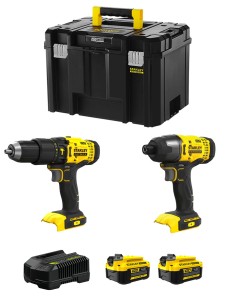 STANLEY FatMax Kit SVK215 (SFMCD711 + SFMCF800 + 2 x 4,0 Ah +