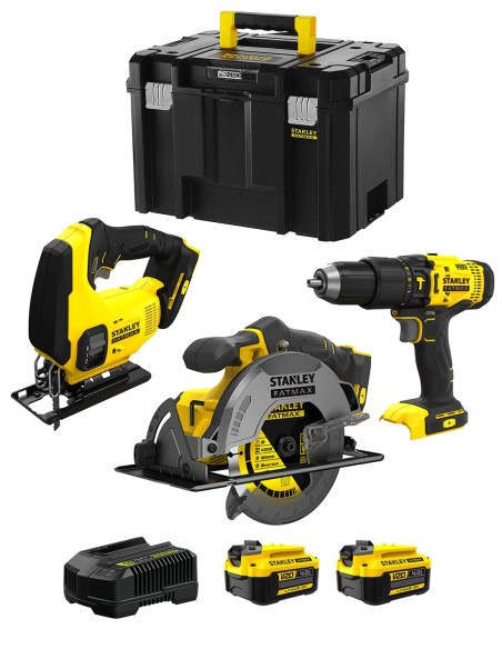 STANLEY FatMax Kit SVK303 (SFMCS600 + SFMCS500 + SFMCD711 + 2 x