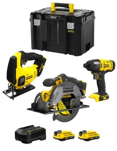 STANLEY FatMax Kit SVK304 (SFMCS600 + SFMCS500 + SFMCF800 + 2 x