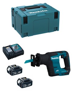 Reciprocating Saw MAKITA DJR188RTJ (2 x 5,0 Ah + DC18RC +